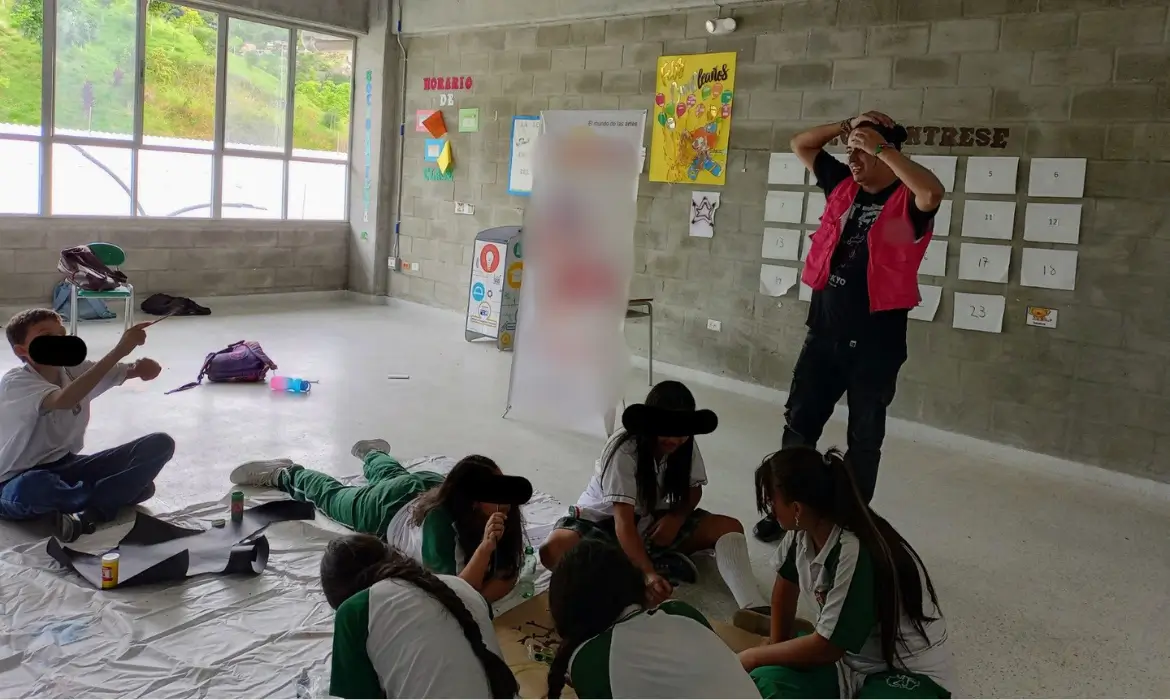 Momento de intervención comunitaria