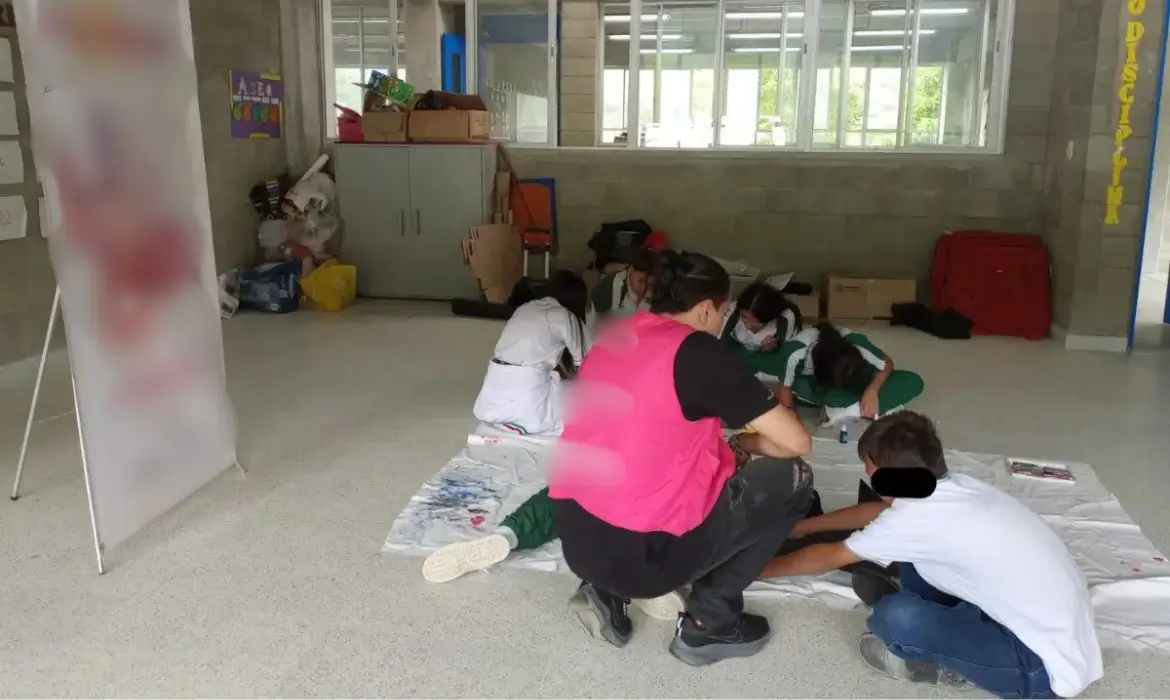 Momento de intervención comunitaria
